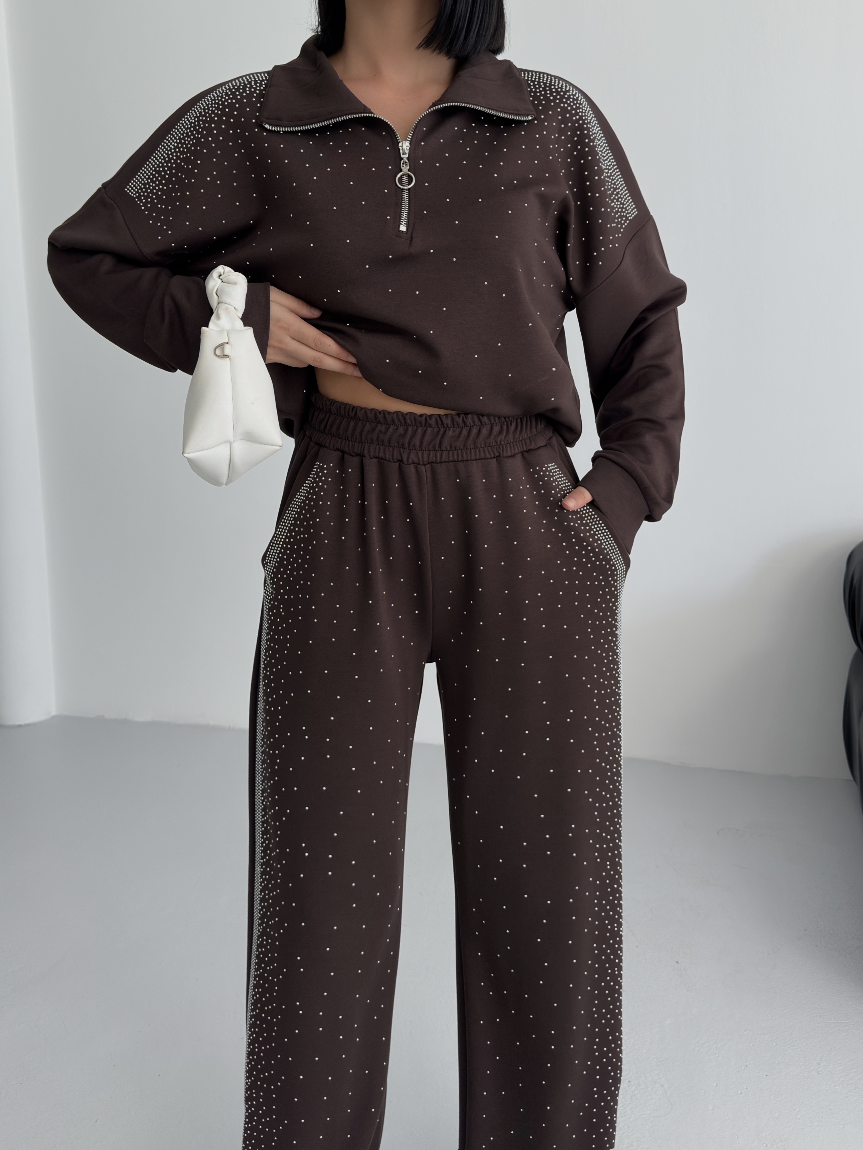 Ultra Premium Soft Touch Taşlı Takım ek resim